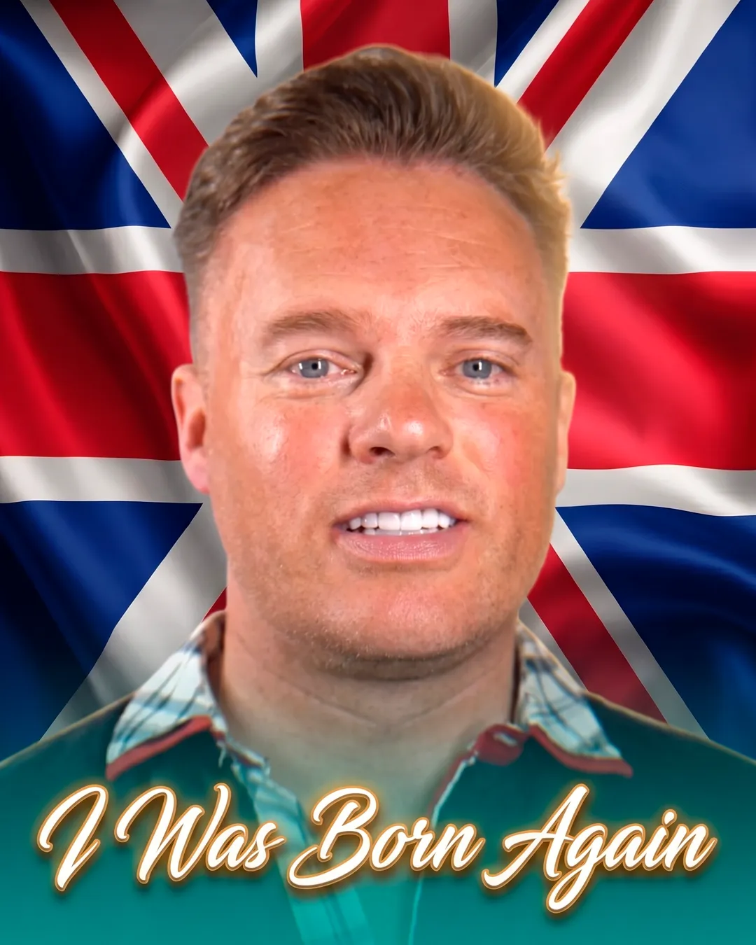 Cover frame from a patient story filmed at the clinic — “I Was Born Again”